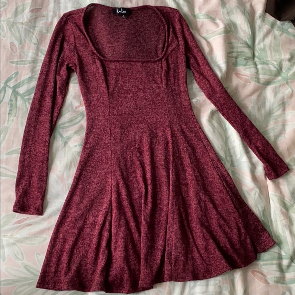 🌼Maroon Dress